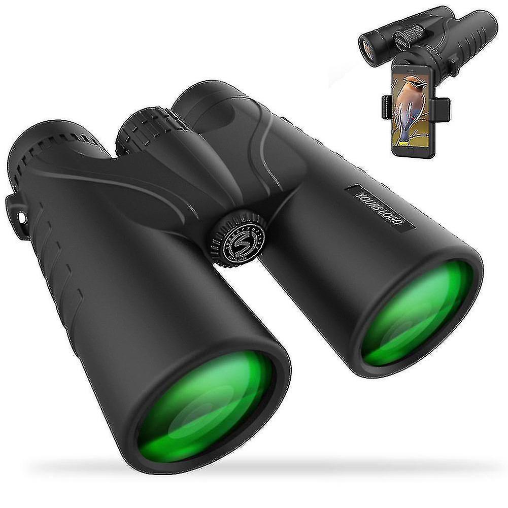Powerful Adult Binoculars, 12x42 Compact Binoculars With Fmc Lens, Ant