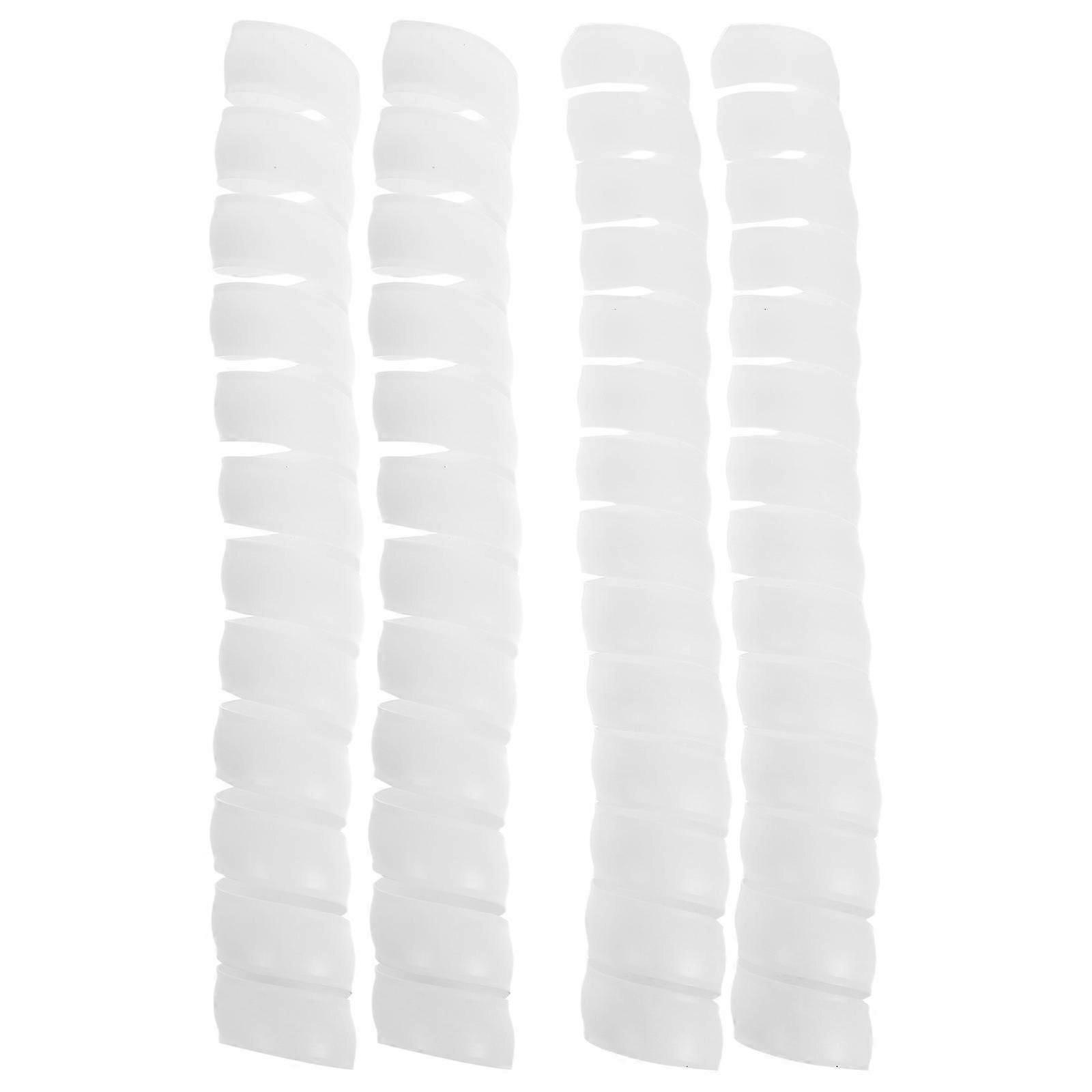 Spiral Plastic Tree Trunk Protector, 4 Pieces For Tree Care