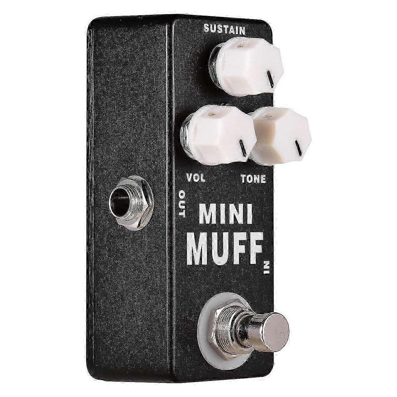 MOSKY Mini Muff Fuzz Distortion Elgitarr Effektpedal JH6