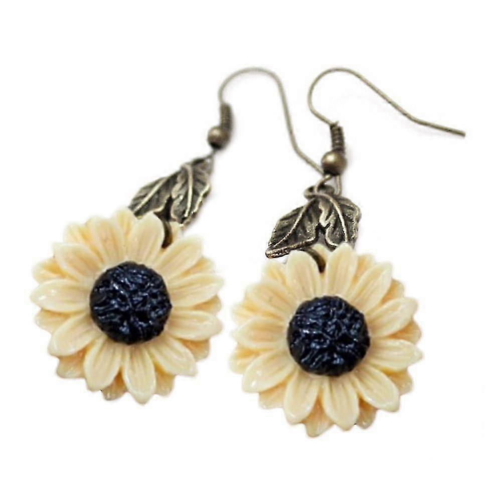 Sunflower earrings