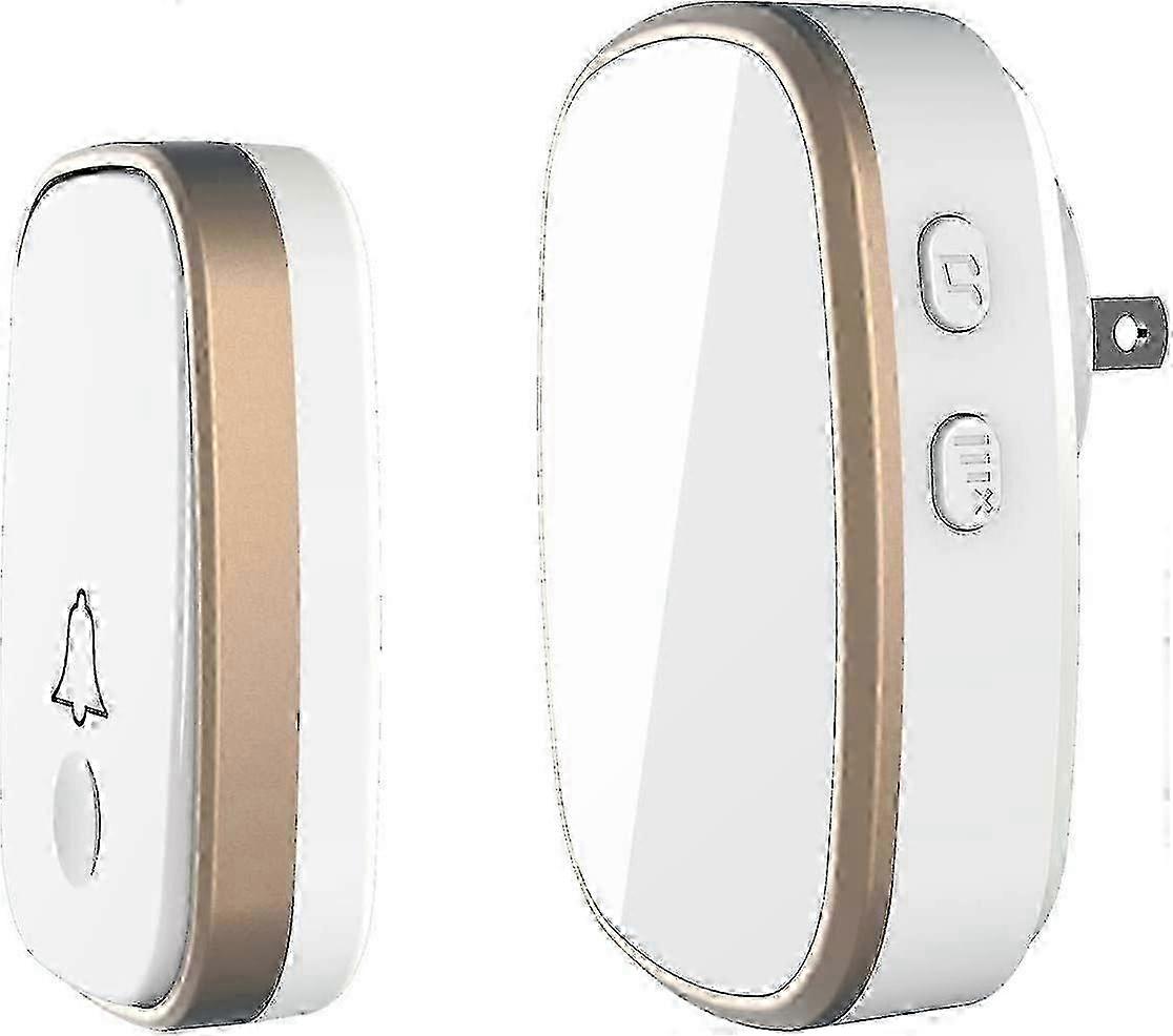 Wireless Doorbell - 1000ft Range, 4 Volume Levels, Mute Mode & LED Flashing