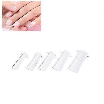 Artificial Nail Tip for Nail Art 100Pcs Full Cover White