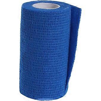 Non-Woven Self-Adhesive Tape Bandage for Pets 10cm x 4.6m Blue Sports Ankle Waist Finger Elbow Support Wrap  Blue