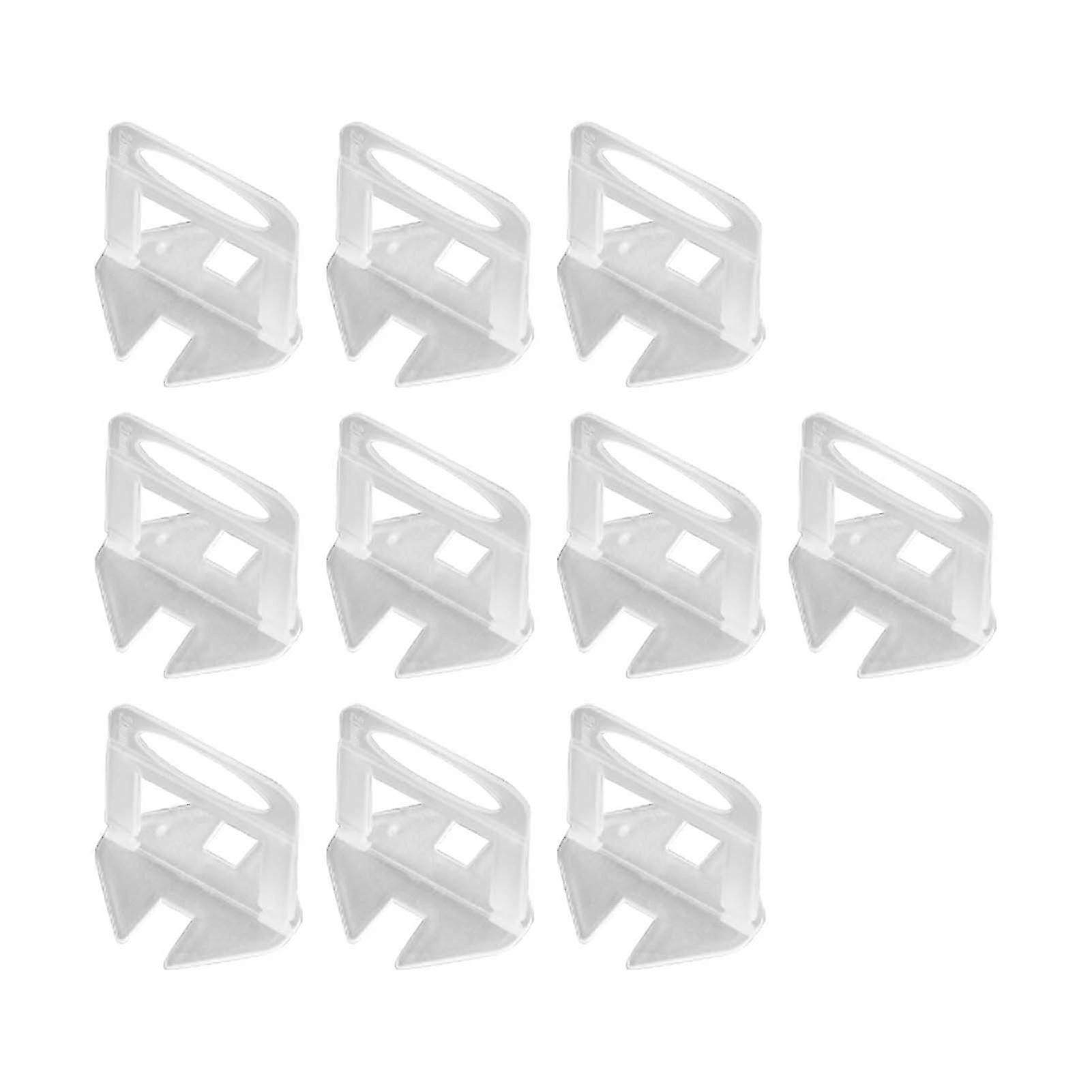 300Pcs Tile Leveler Leveling System Kit Spacers Installation Tool for Wall Flooring 1.0mm Transparent Base