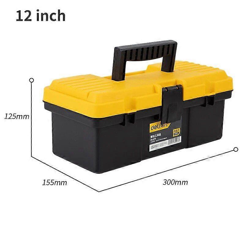 Multi Specifications Tool Boxes 2-layer Large Capacity Plastic Tool Storage Box Multifunction Household Parts Storage Case