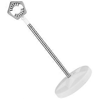 Hair Dryer Rack Holder for Kitchen Use 2Pcs White Telescopic Stand
