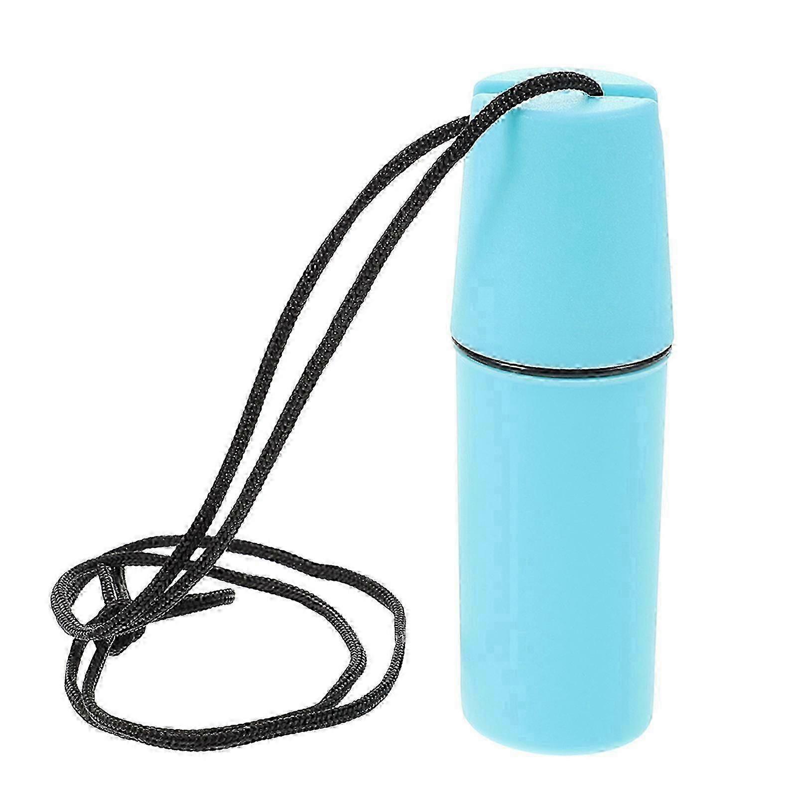 Blue Waterproof Storage Box compatible Outdoor Use Durable Plastic Bracket with Rope 2 Pcs