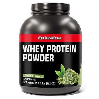 Matcha Protein Powder, Low Sugar Low Fat, for Muscle Gain and Weight Loss, Easy Mix, 2.2lbs