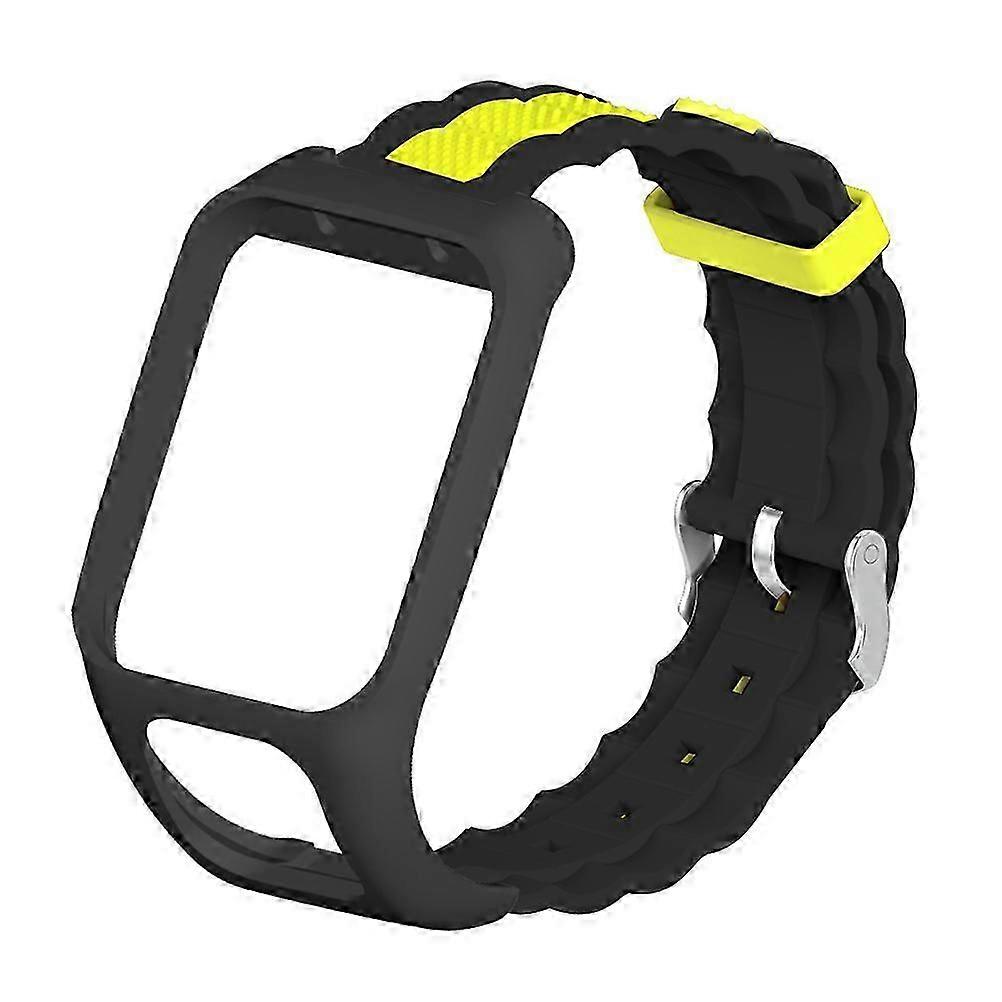 Compatible with TomTom Runner 3 Silicone Watch Band