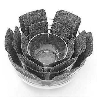 2 Pack Pot And Pan Protectors,pot Divider Pads/stacking Pan Protectors