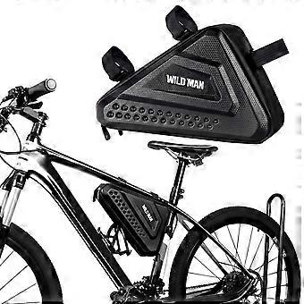 Kaesi WILD MAN-ES19 Waterproof Hard Shell Front Tube Frame Bag for Road Bicycle