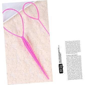 12-delige set haarstylingtools: Haarverlenger, Haarvlechttool, Haaraccessoires, Haarkruller, Modelleertool