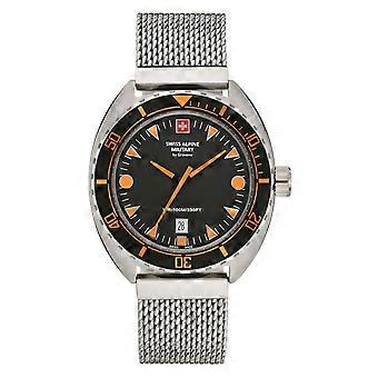 Swiss Alpine Military Men's Watch Analog Quartz 7066.1139SAM Stainless Steel