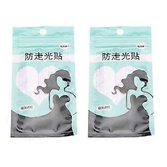 2 Bags Double-Sided Tape for Clothing to Body Slippery Bra Straps Antislip Fixed Tape for Women Dress Gentle Body Tape  S