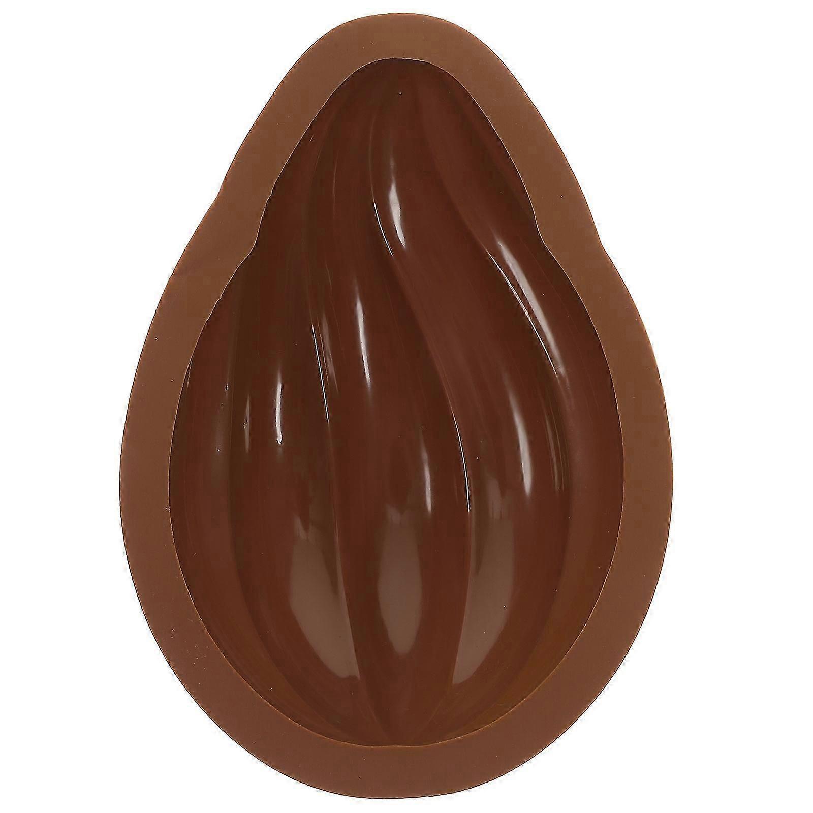 Chocolate Mold Silicone Easter Egg Mold for Cake and Mousse Making
