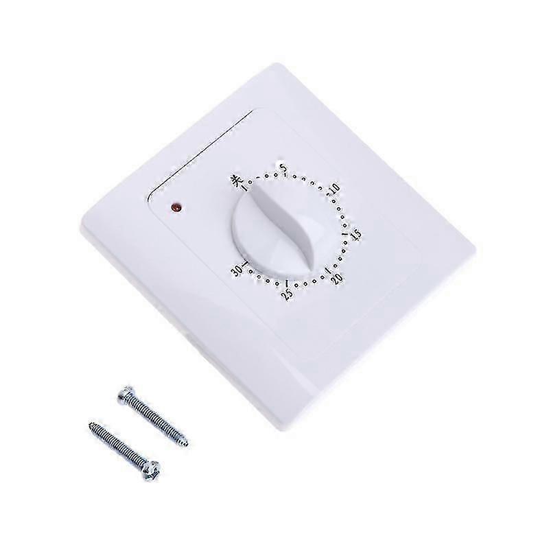 Ac 220 V 10a 30min Countdown Timer Switch Electric Digital Time Plug Control Button-mhlk