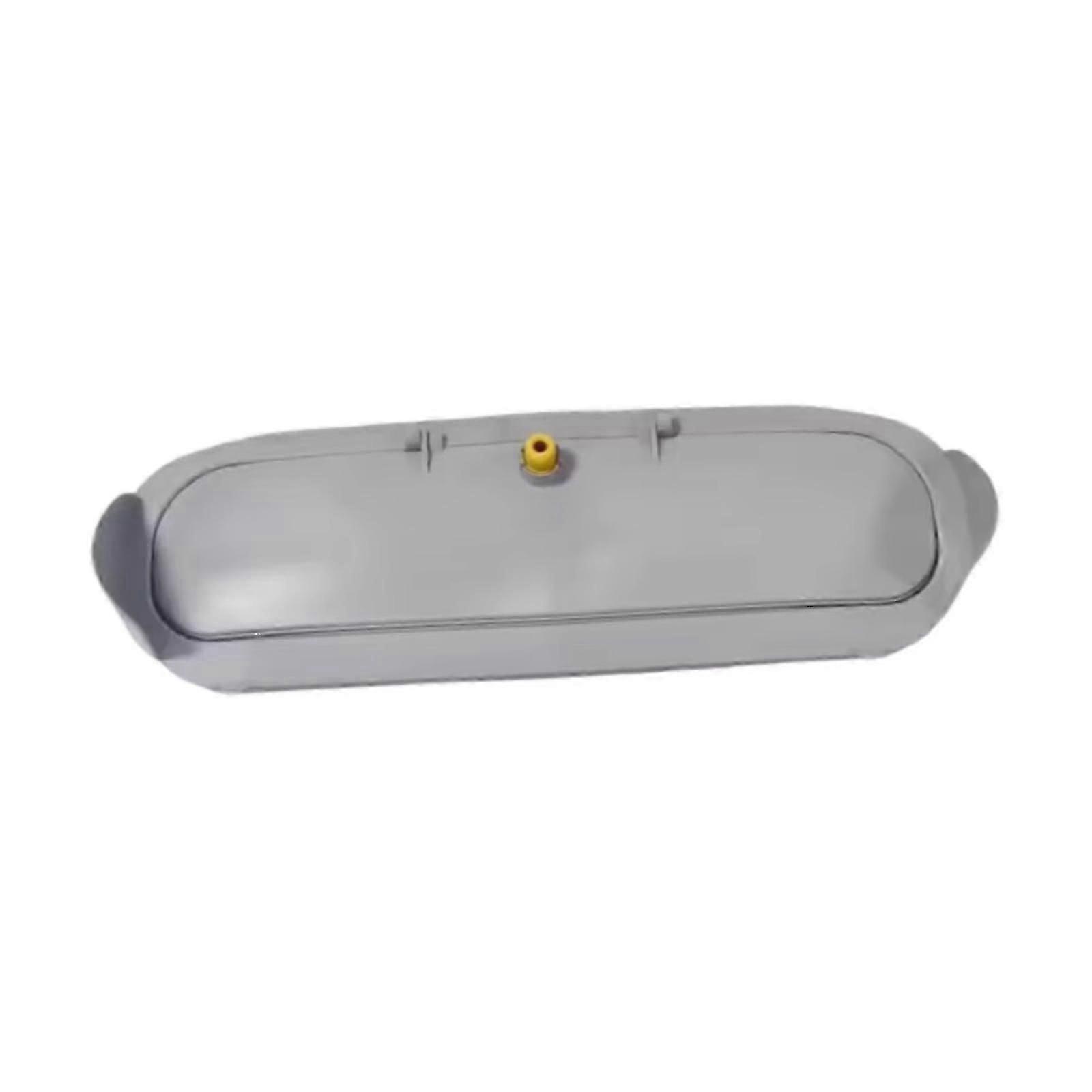 Self-cleaning cover door replacement for cat litter boxes