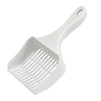 Portable Cat Litter for Cleaning 3Pcs White Handheld Scoops