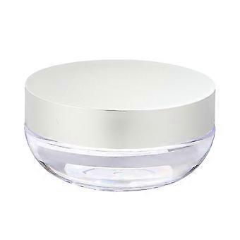 FRCOLOR Empty Plastic Loose Powder Box Reusable DIY Makeup Powder Case Compact Container with Elastic Net PC