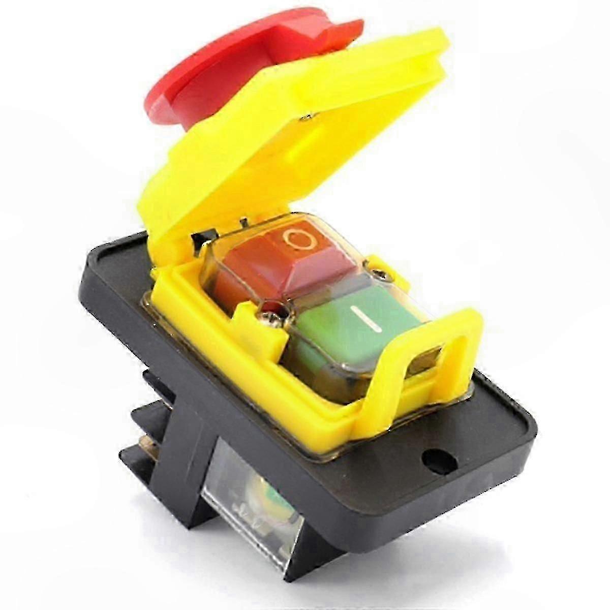 6-Pin Electromagnetic Disconnect Switch with Built-in Circuit Breaker Functionality