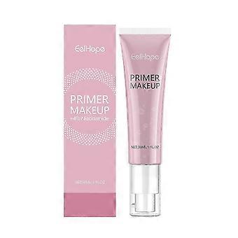 Hydrating Brightening Gel Primer – Anti-Aging, Long-Lasting Makeup Base with Vitamin C, Niacinamide & Glycerin for Youthful Glow