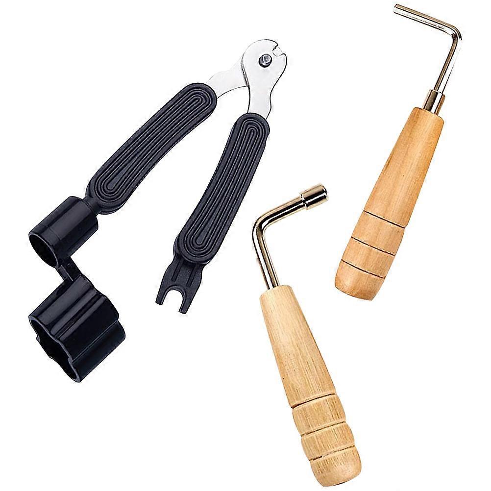 Guitar String Winder Cutter Multi-Functional Guitar Repair Tool with 5Sets