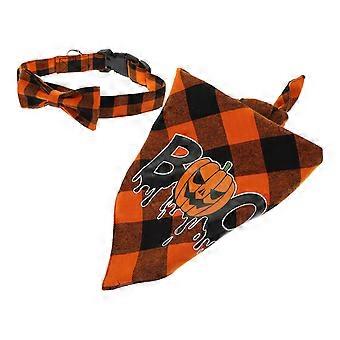 Costume Style Dog Accessory Orange Decorative Scarf For Dog Birthday Party Triangular Wear-resistant 1 Set