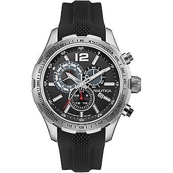 Nautica nst-30 Quarz Analog Man Uhr mit NAI15512G Gummi Armband