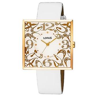 Lorus Watches Quartz Analog Woman Watch with RG258GX9 Cowskin Bracelet