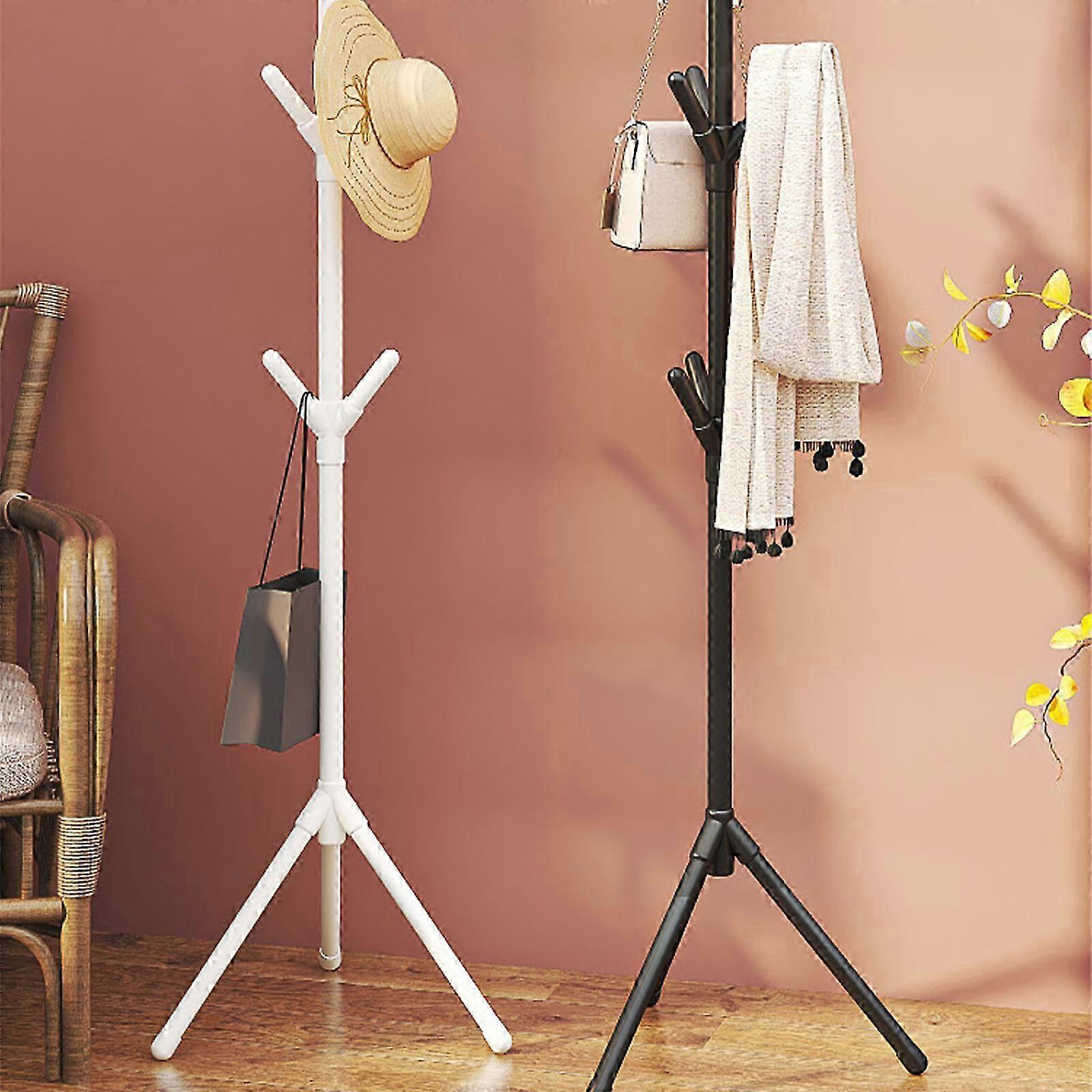 8-Hook Adjustable Hall Tree Rack