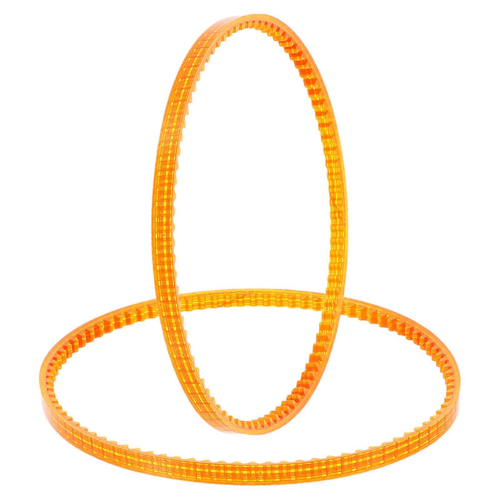 6Pcs Marshmallow Machine Belts for Cotton Candy Maker PVC Orange