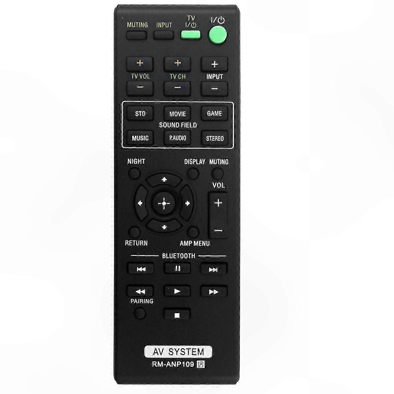 Universal Remote Control for Home Theater Sound Systems, Compatible with Multiple Models