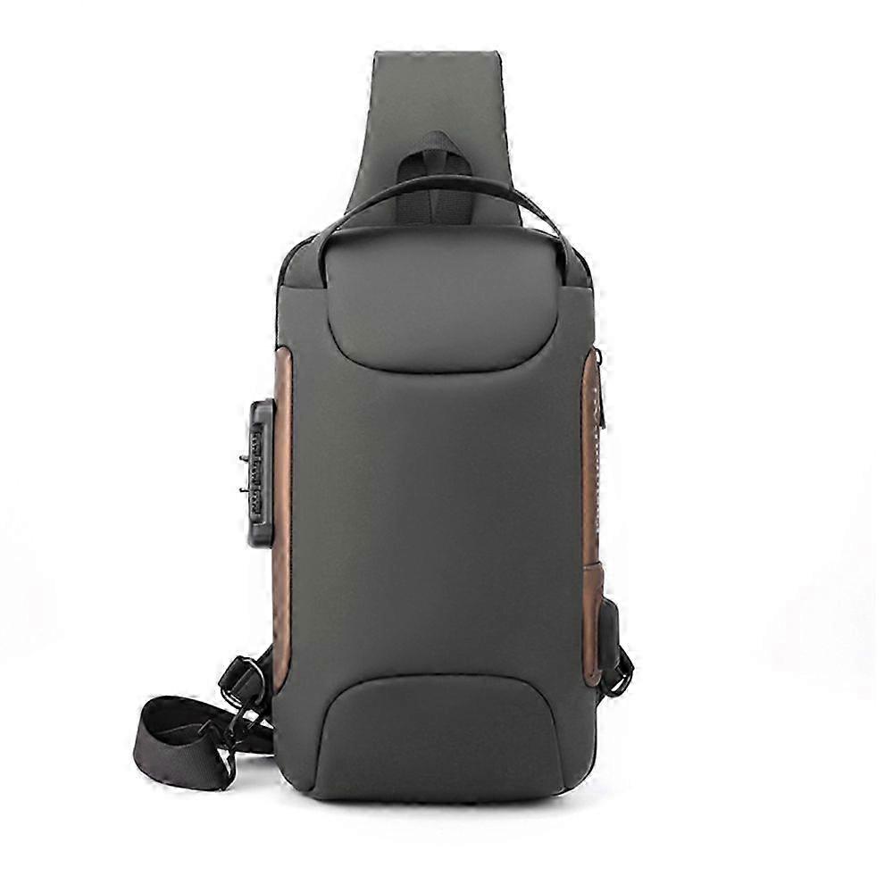 Waterproof Lockable Crossbody Sling Bag