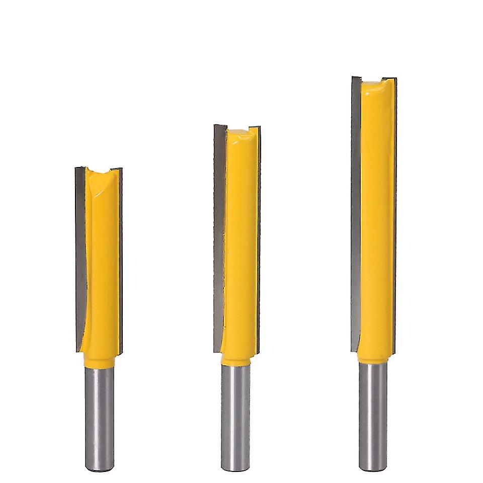 3 Stück Router Bits gerade extra lang
