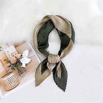27.55" Square Silk Like Head Scarf - Women's Fashion Silk Feeling Scarf for Hair Wrapping and Sleeping at Night. ST-08