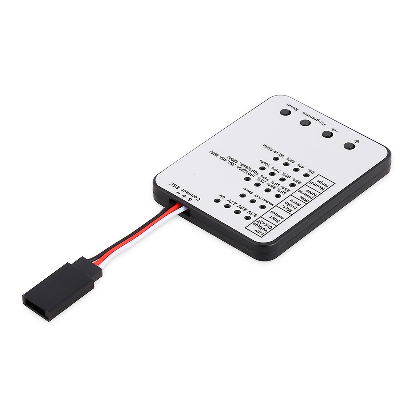 Esc Programming Card For Brushless Esc Electronic Speed Controller