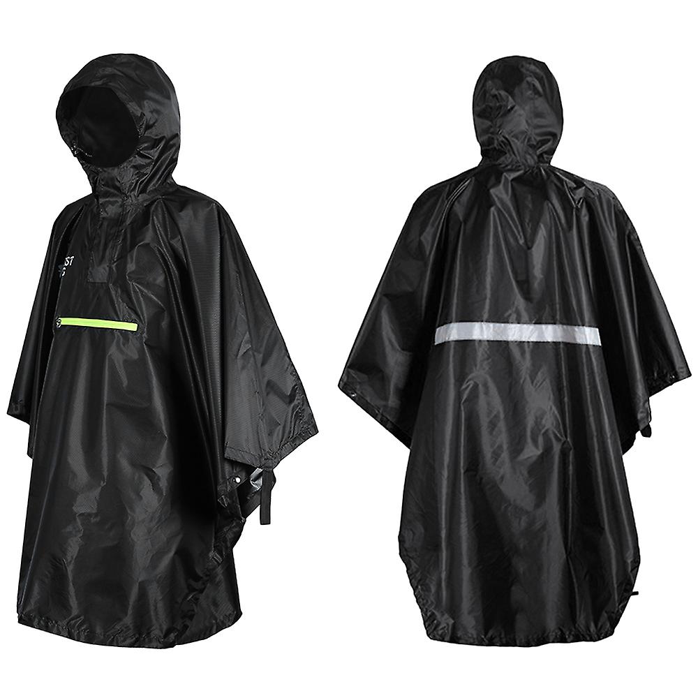 Men Women Waterproof Rainwear With Reflector Rainproof Poncho