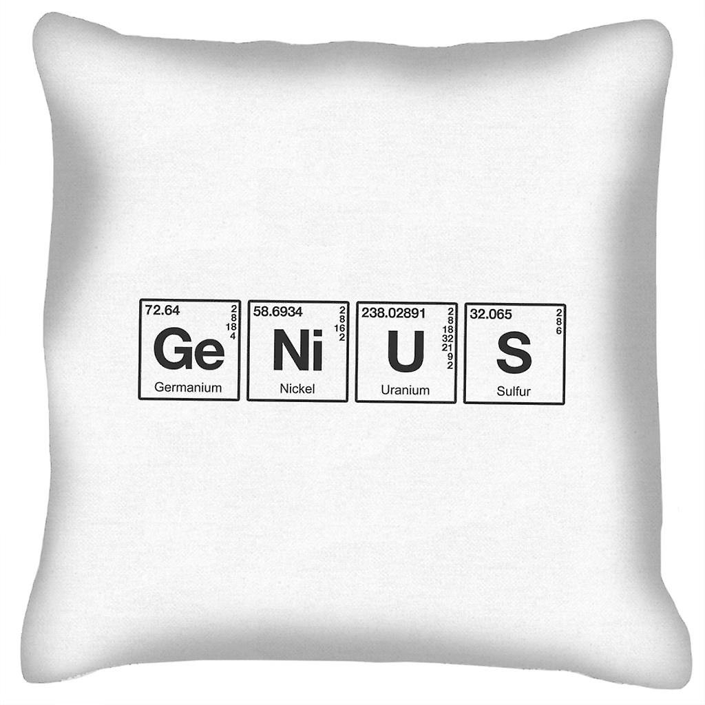 Elements Of A Genius Cushion