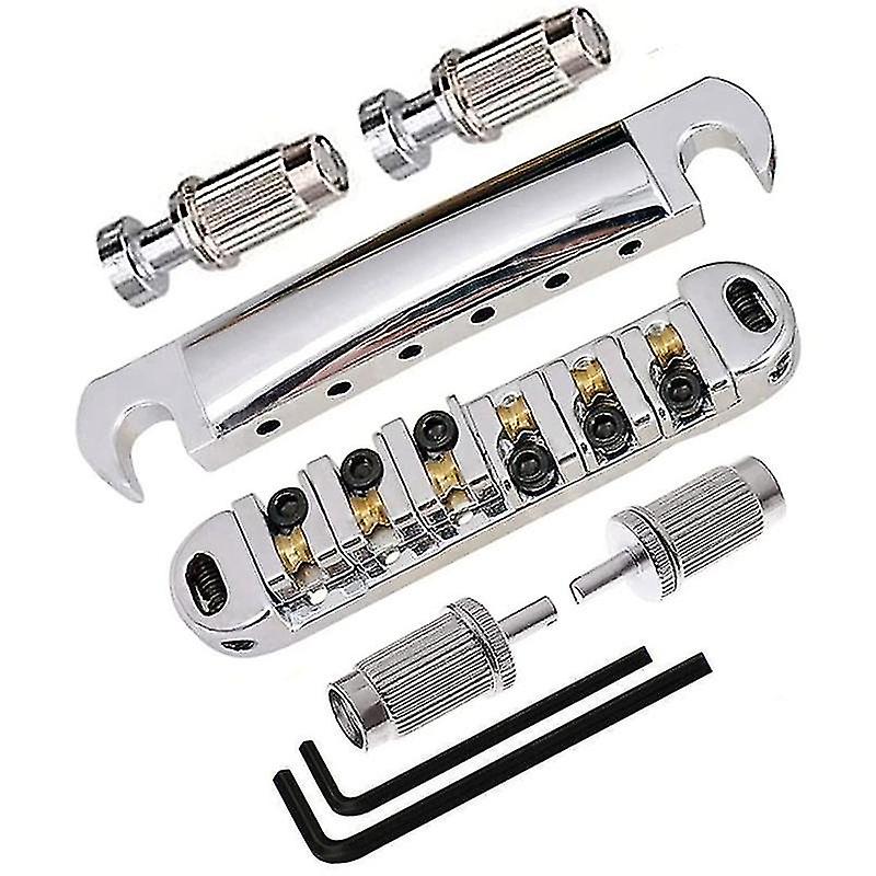 För Lp Sg Elgitarr Metal Guitar Brid,silver