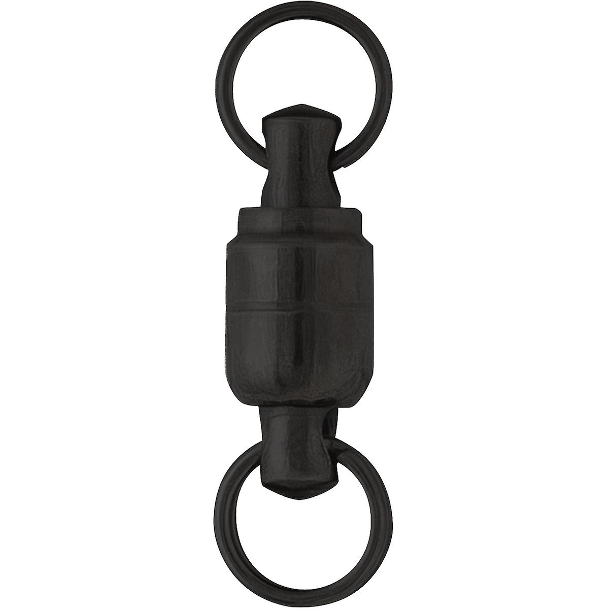 VMC Ball Bearing Swivel with Split Rings - Black Nickel
