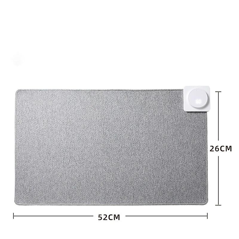 Mouse Pad Heated Desk Mat Temperature Free Adjustment Mouse Mat Office Home Heating Desktop Mat Graphene Waterproof Oversized