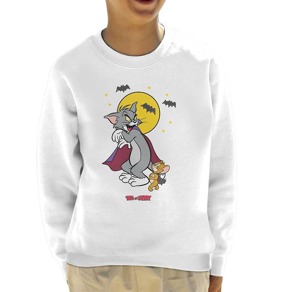 Tom and Jerry Halloween Vampires Kid's Sweatshirt