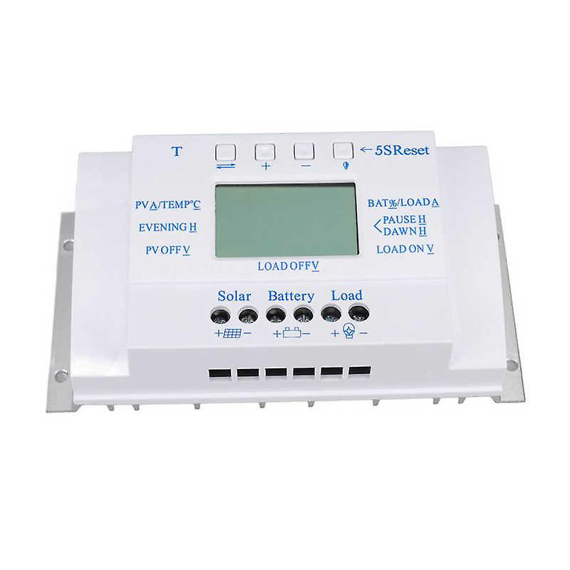 Mppt Solar Charge Controller Dual Period Control Mode Solar Controller 12v 24v For Phone Charging