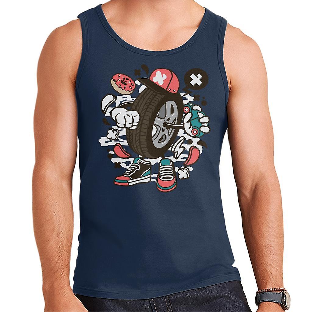 Wiel Man mannen Vest