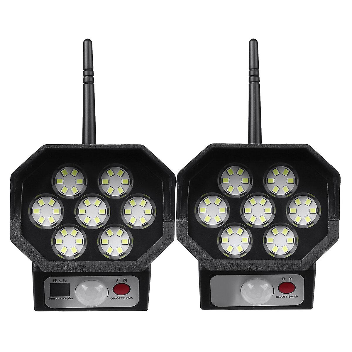 42 Led Cob Ip65 Solar Simulation Monitoring Light With Intelligent Control & Human Body Induction