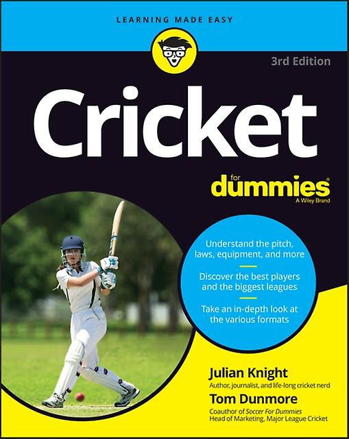 Cricket For Dummies - Tom Dunmore - Reference works - John Wiley & Sons Inc - Paperback