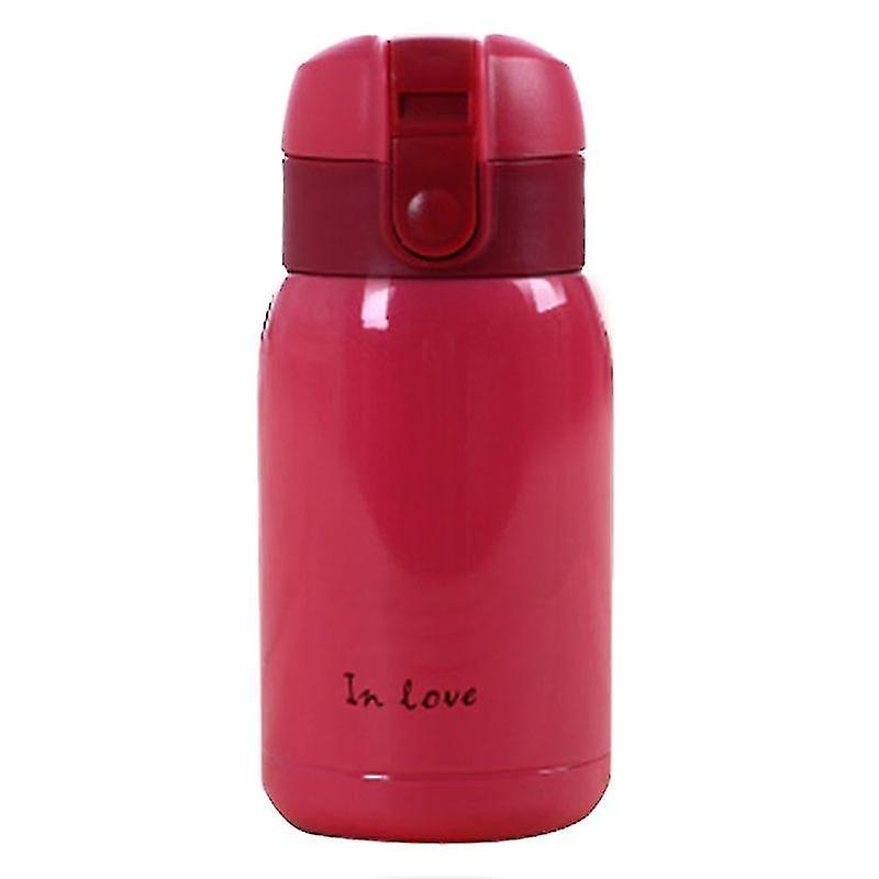 Mini Stainless Steel Big Belly Bottle( Red)200ml