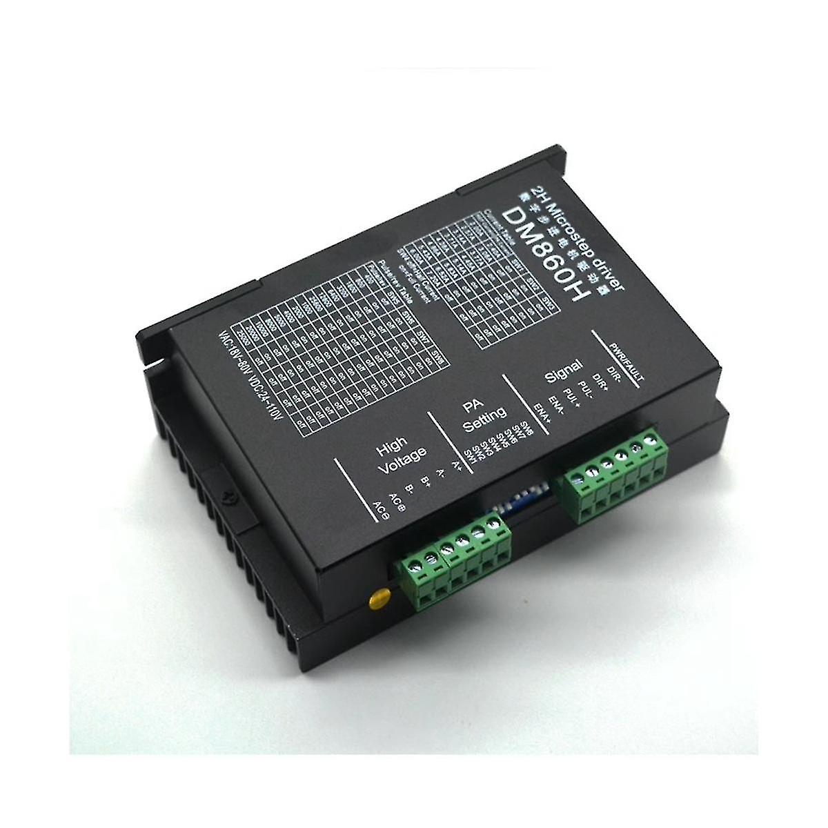 Microstep Drive Dm860h Dsp Digital Type 57/86 Stepper Motor Driver With Fan For Dma