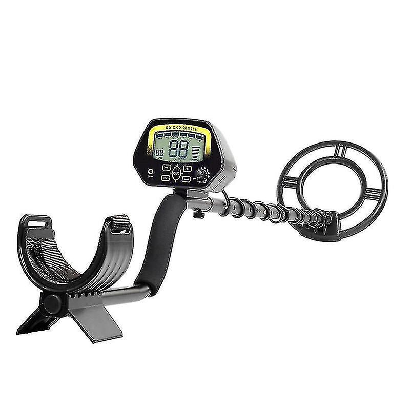 Metal Detector, High Precision Adjustable Waterproof Metal Detector, With Lcd Display, Suitable For