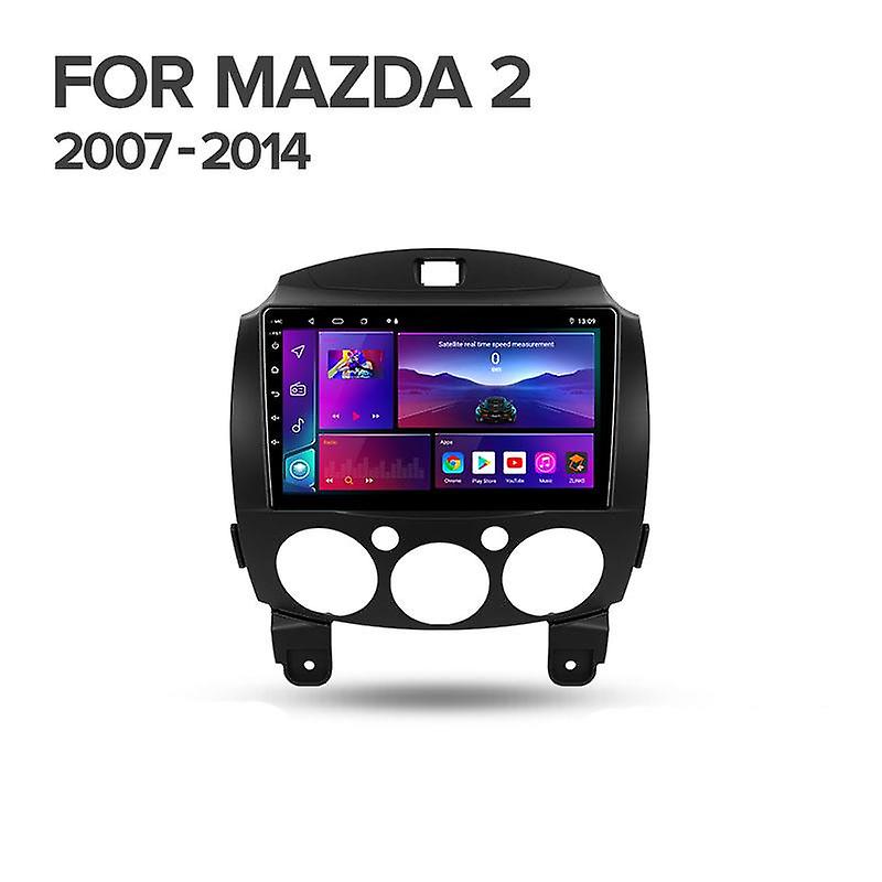 For Mazda 2 DE 2007 - 2014 Car Radio Multimedia Video Player Navigation GPS Android 2din